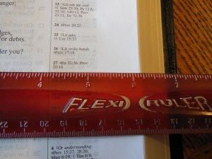 NASB Reference Bible Genuine Calfskin Black 016