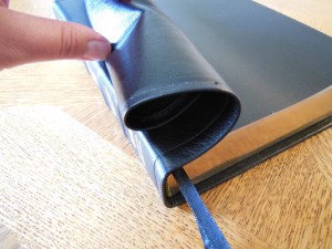 NASB Reference Bible Genuine Calfskin Black 038