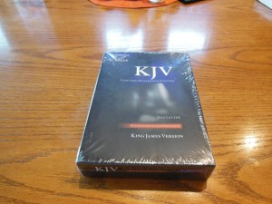 cambridge kjv, holman ministers kjv and funky lil kjv 004