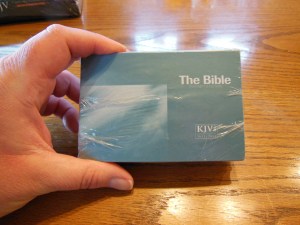 cambridge kjv, holman ministers kjv and funky lil kjv 005