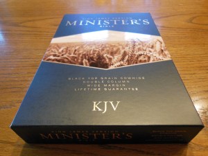 cambridge kjv, holman ministers kjv and funky lil kjv 139