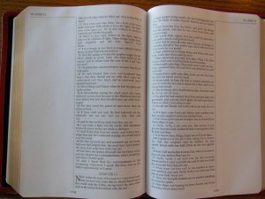 Evidence KJV LCBP Red Wide Margin LCBP Black  Hand Size 040