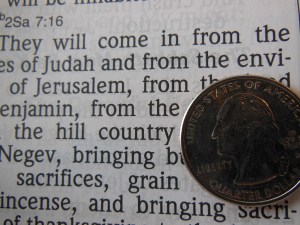 NASB Giant Print Burgundy 020