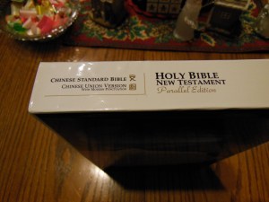 chinese new testament and greek book with workbook holman 006